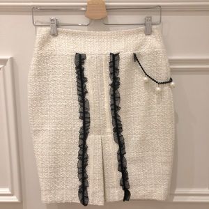 Rinascimento Tweed Skirt